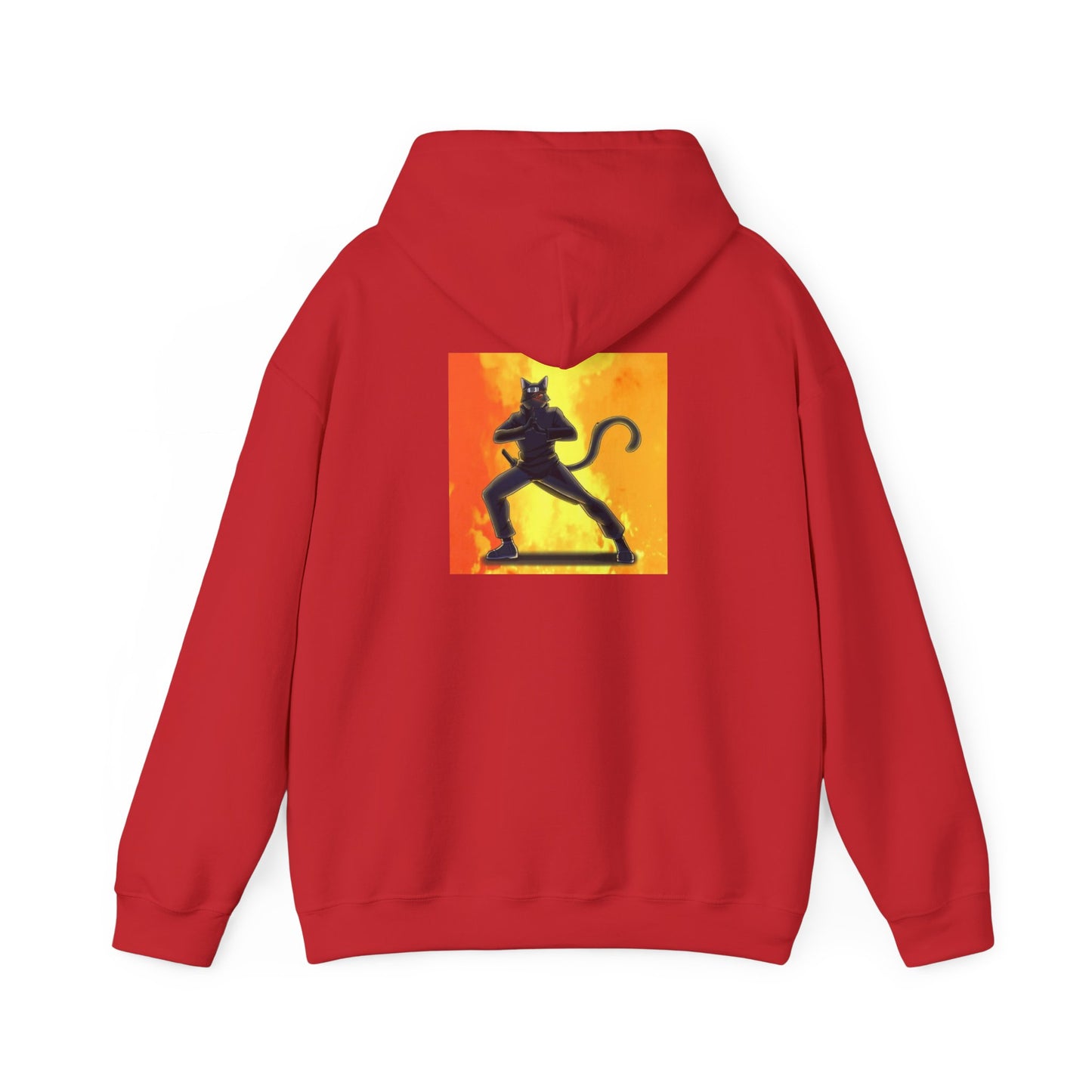 Ninja Cat Hooded Sweatshirt