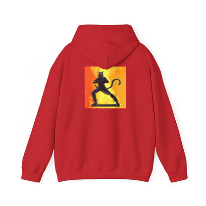 Ninja Cat Hooded Sweatshirt