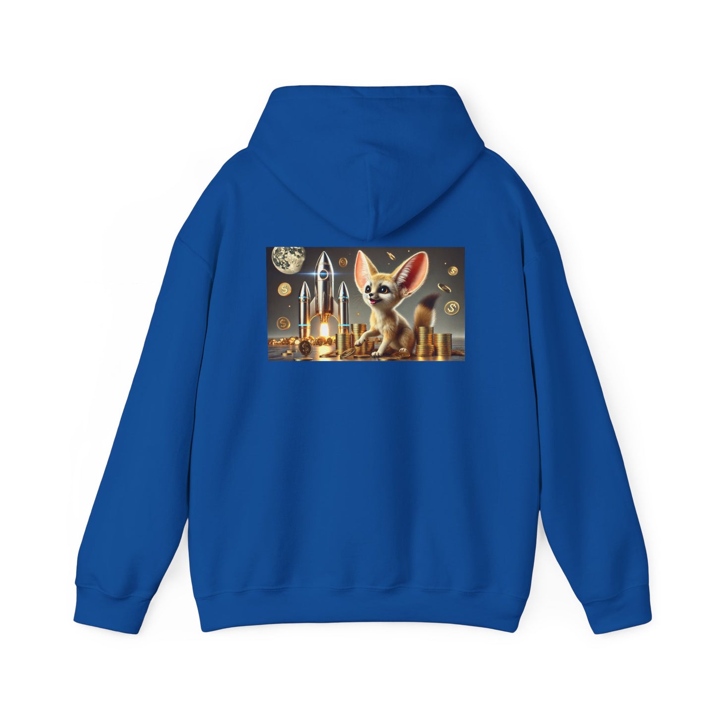 Fennec Fox on Sol Hooded Sweatshirt