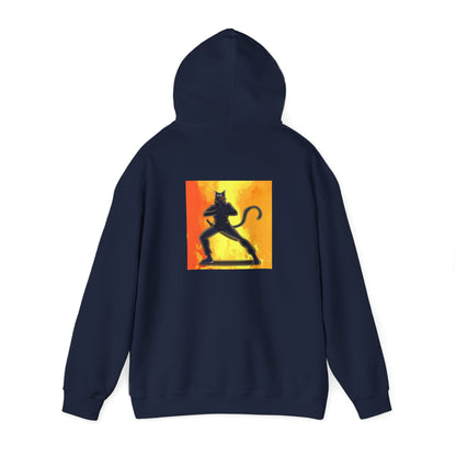 Ninja Cat Hooded Sweatshirt