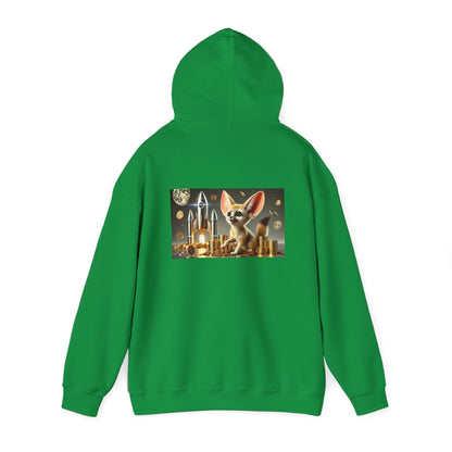Fennec Fox on Sol Hooded Sweatshirt