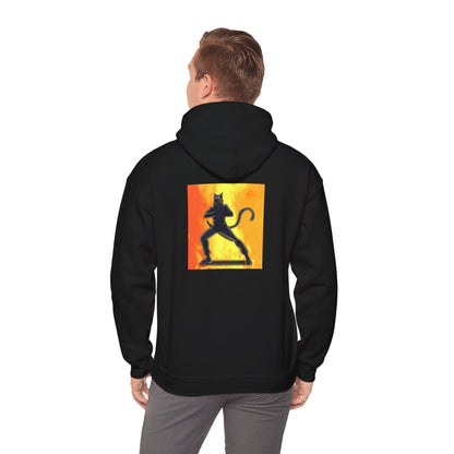 Ninja Cat Hooded Sweatshirt