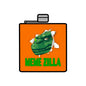 MemeZilla Stainless Steel Flask, 6oz