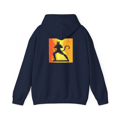 Ninja Cat Hooded Sweatshirt