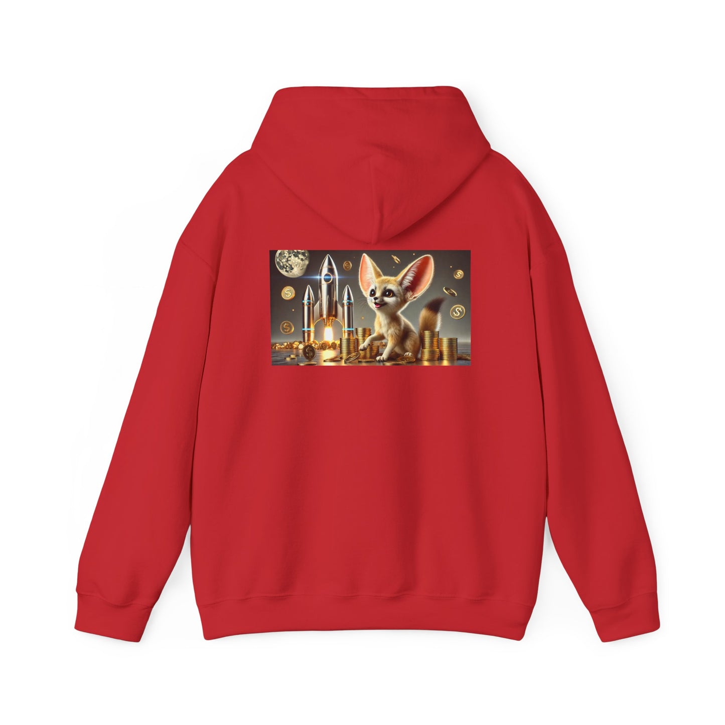 Fennec Fox on Sol Hooded Sweatshirt