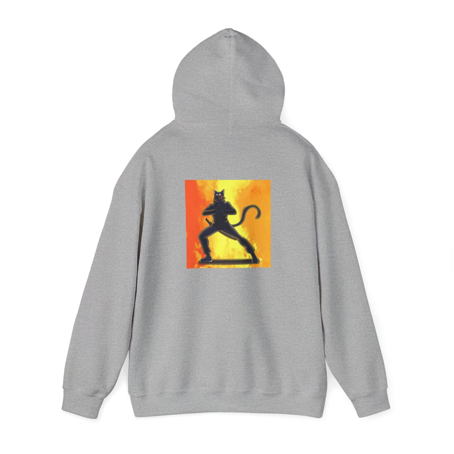 Ninja Cat Hooded Sweatshirt