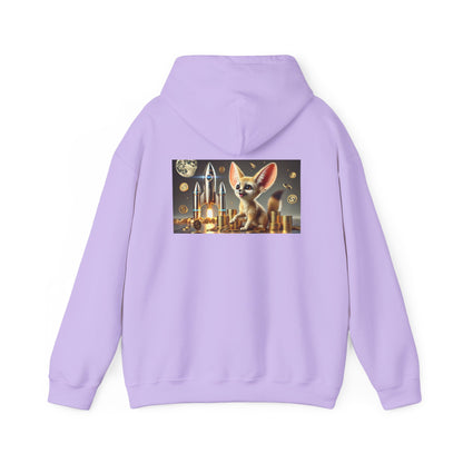 Fennec Fox on Sol Hooded Sweatshirt