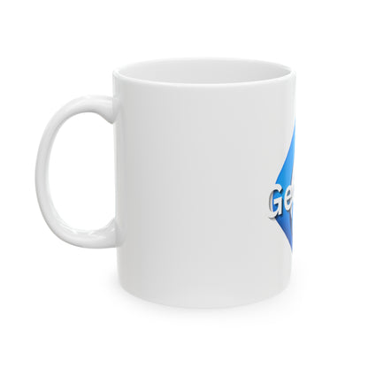 Geoleaf Token Ceramic Mug, 11oz