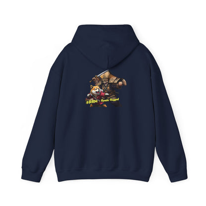 Ryoshi Rugged Me Hooded Sweatshirt - Fun Gaming Design