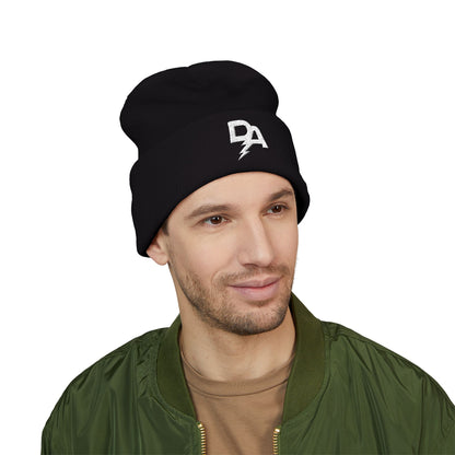 Classic Cuffed Beanie - Cozy Winter Accessory, Embroidered Fashion Hat, Unisex Gift for Holidays, Warm Beanie for Everyday Use