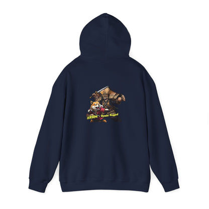 Ryoshi Rugged Me Hooded Sweatshirt - Fun Gaming Design