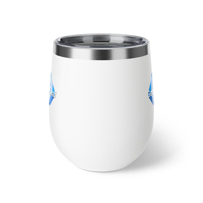 GeoLeaf Token Copper Vacuum Insulated Cup, 12oz