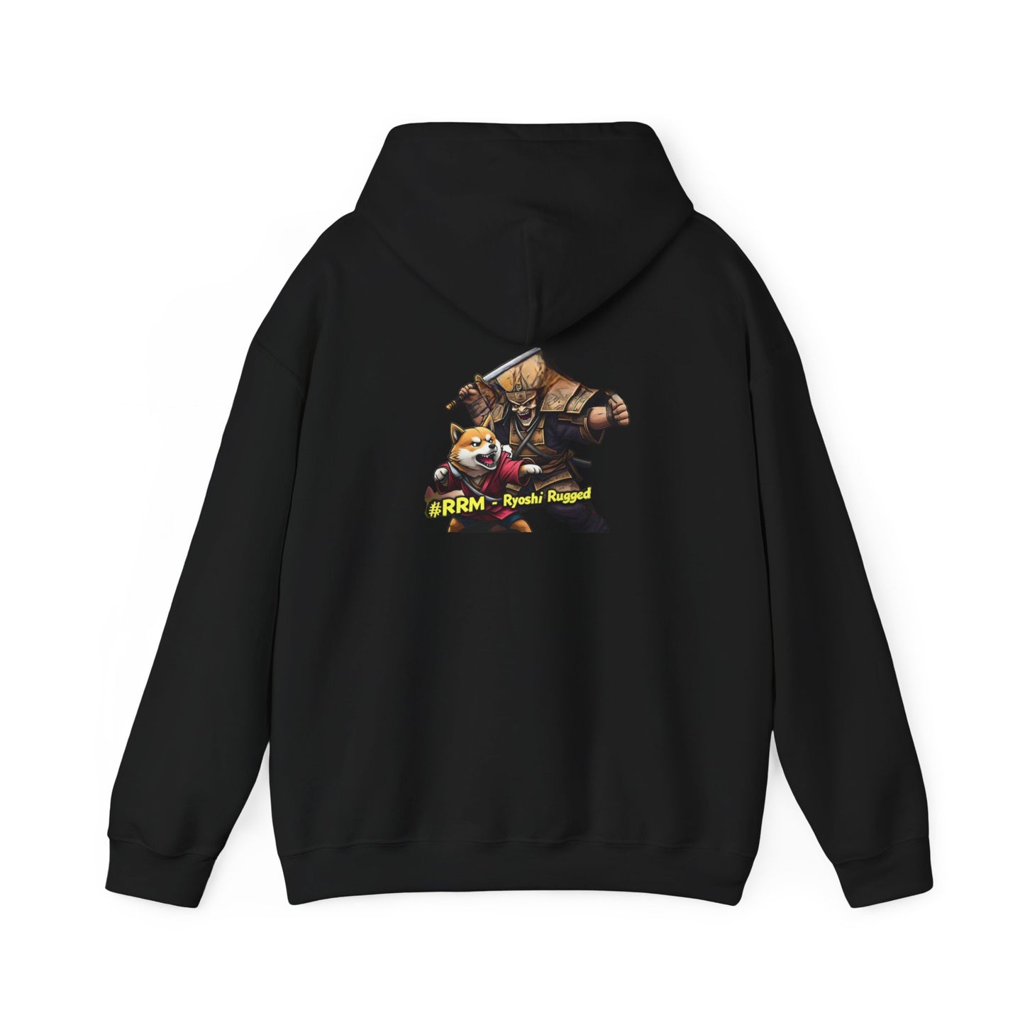 Ryoshi Rugged Me Hooded Sweatshirt - Fun Gaming Design