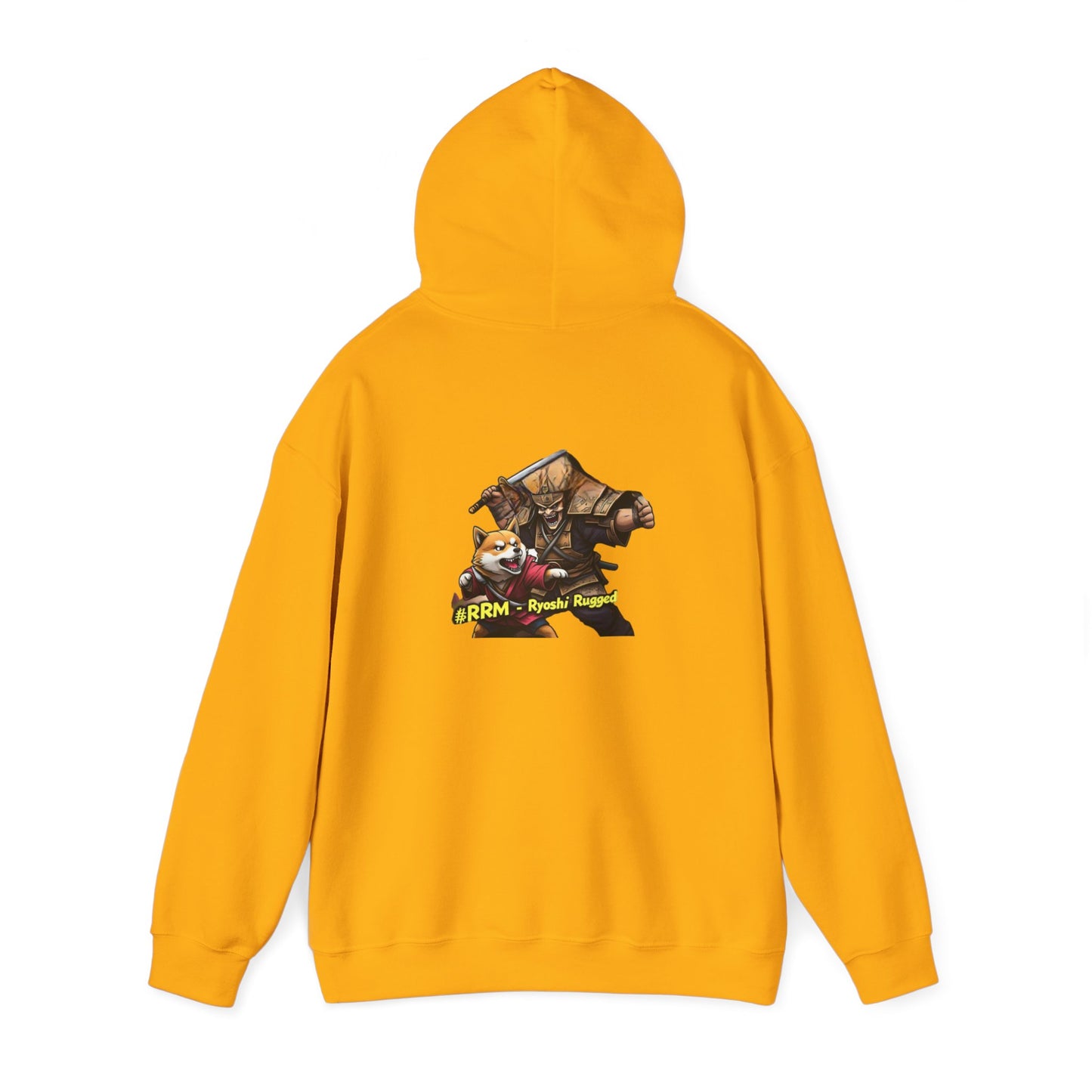 Ryoshi Rugged Me Hooded Sweatshirt - Fun Gaming Design