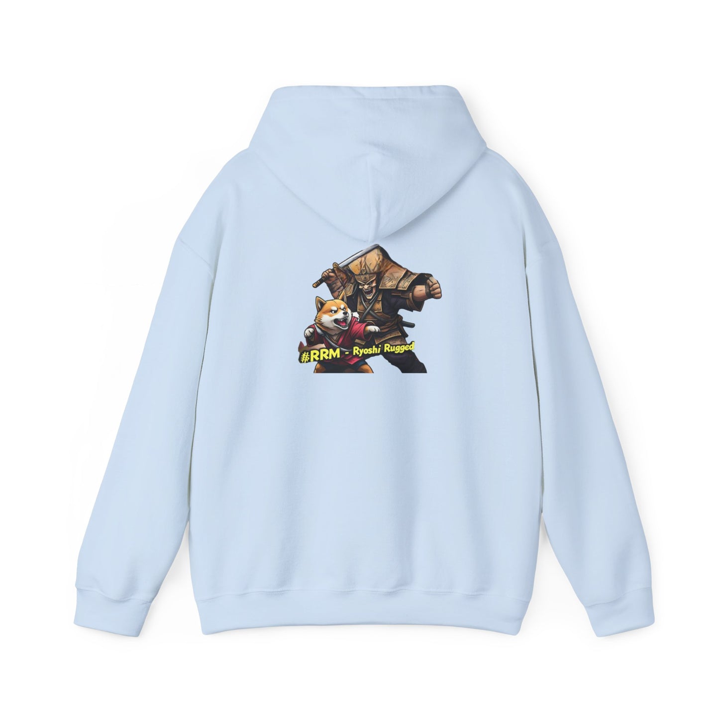 Ryoshi Rugged Me Hooded Sweatshirt - Fun Gaming Design