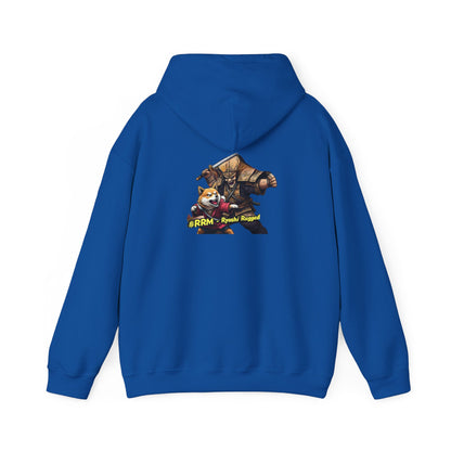 Ryoshi Rugged Me Hooded Sweatshirt - Fun Gaming Design
