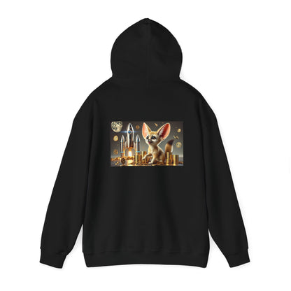 Fennec Fox on Sol Hooded Sweatshirt