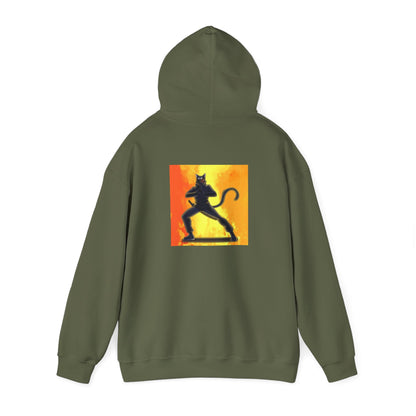 Ninja Cat Hooded Sweatshirt