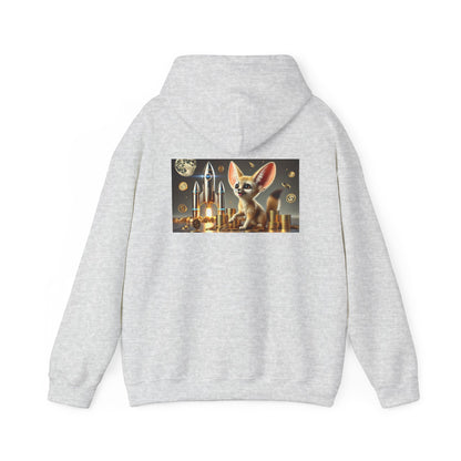 Fennec Fox on Sol Hooded Sweatshirt