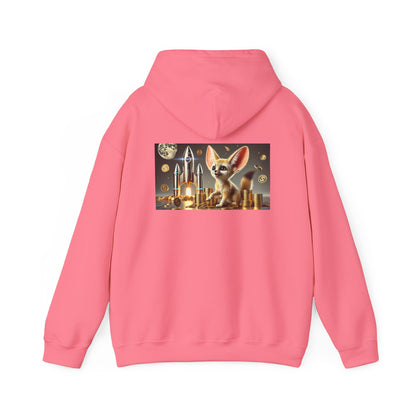 Fennec Fox on Sol Hooded Sweatshirt
