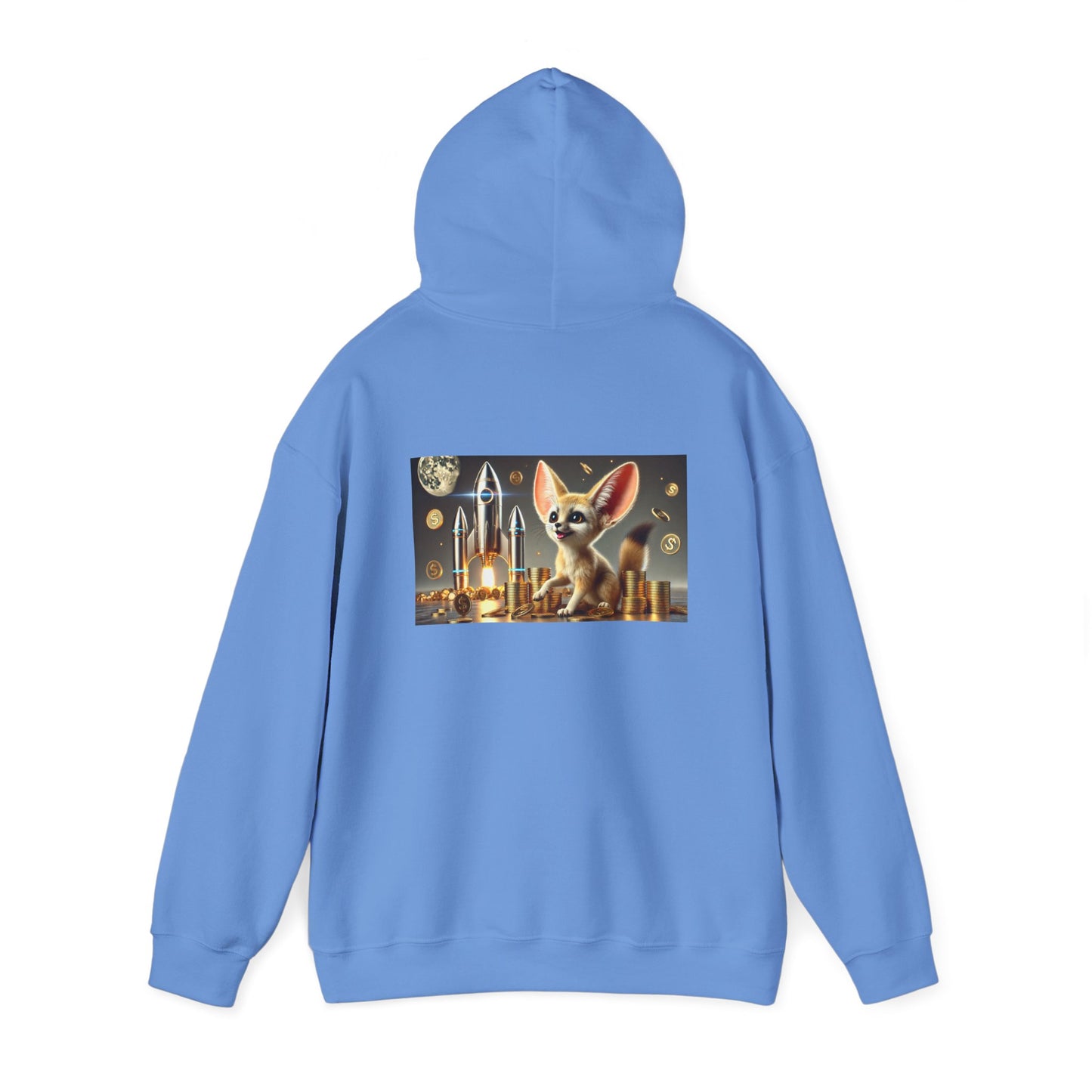 Fennec Fox on Sol Hooded Sweatshirt