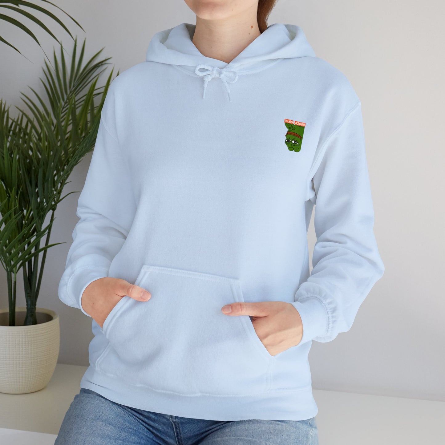 Inverted Pepe Hooded Sweatshirt