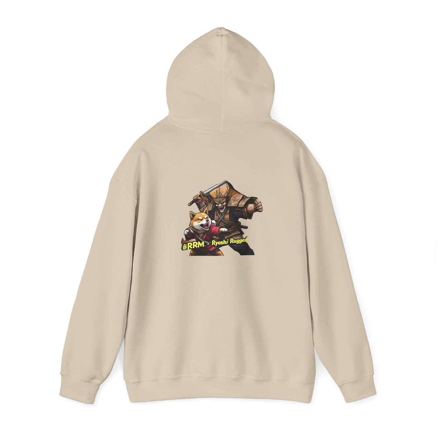 Ryoshi Rugged Me Hooded Sweatshirt - Fun Gaming Design