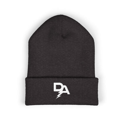 Classic Cuffed Beanie - Cozy Winter Accessory, Embroidered Fashion Hat, Unisex Gift for Holidays, Warm Beanie for Everyday Use