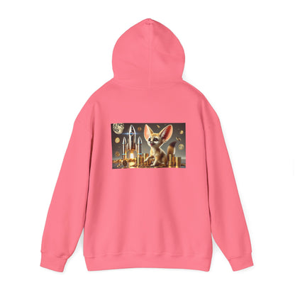 Fennec Fox on Sol Hooded Sweatshirt