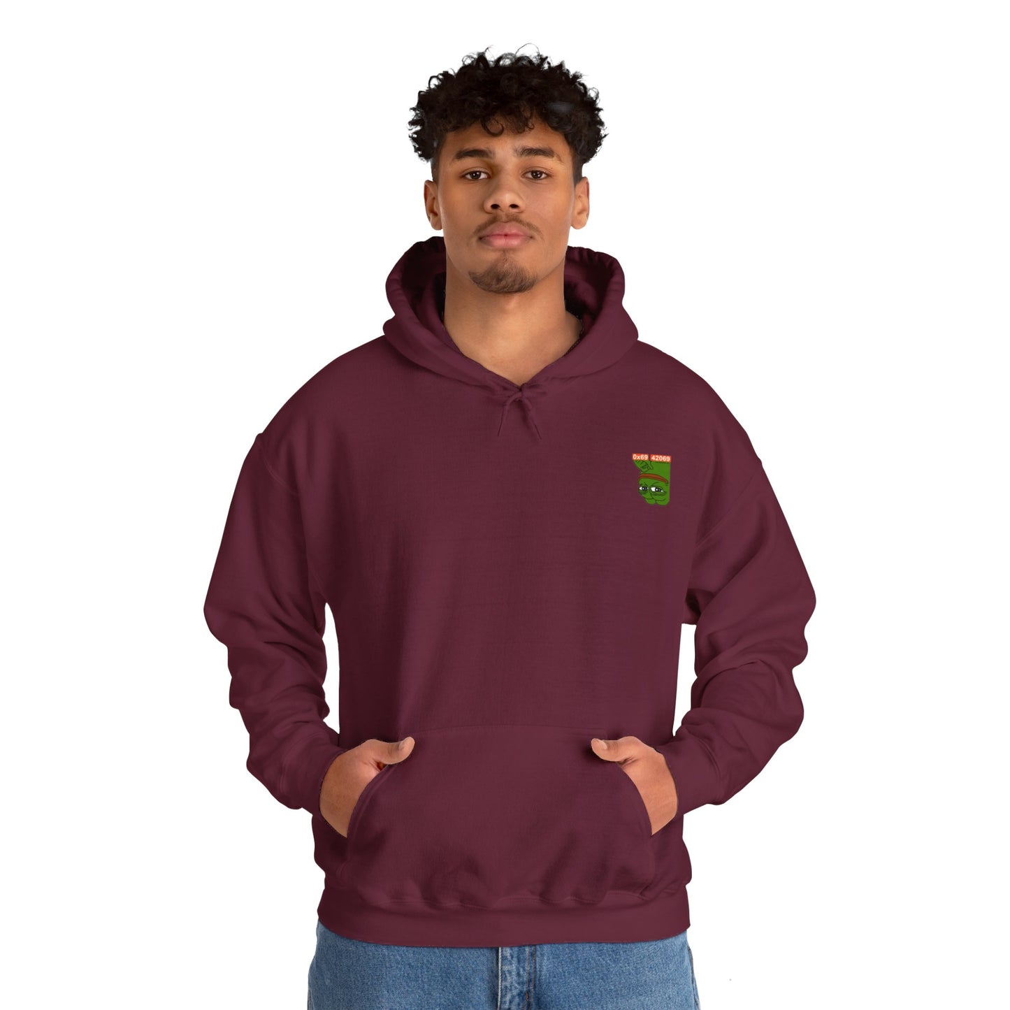 Inverted Pepe Hooded Sweatshirt