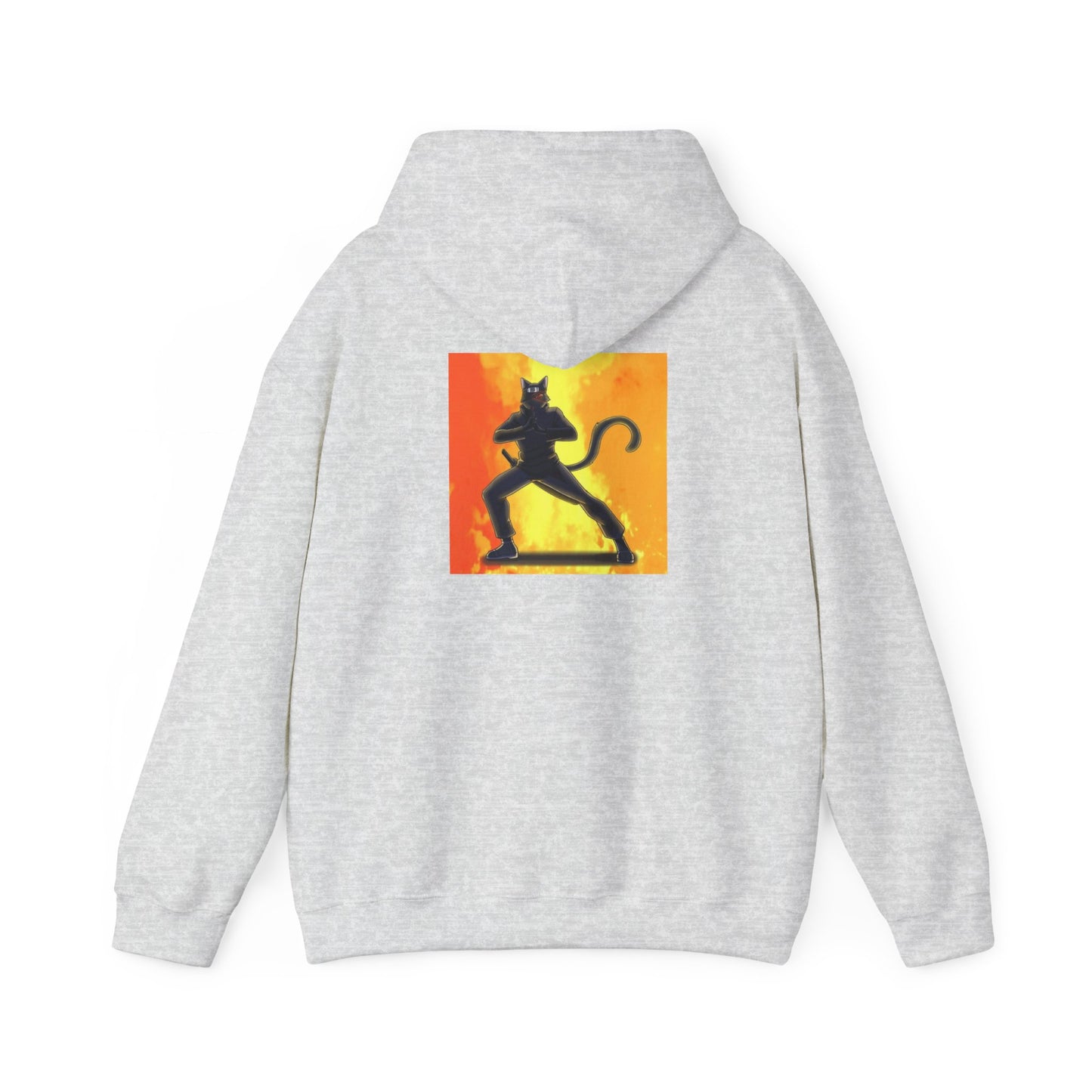 Ninja Cat Hooded Sweatshirt