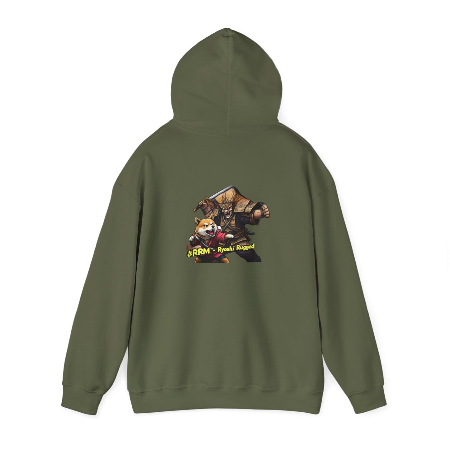 Ryoshi Rugged Me Hooded Sweatshirt - Fun Gaming Design
