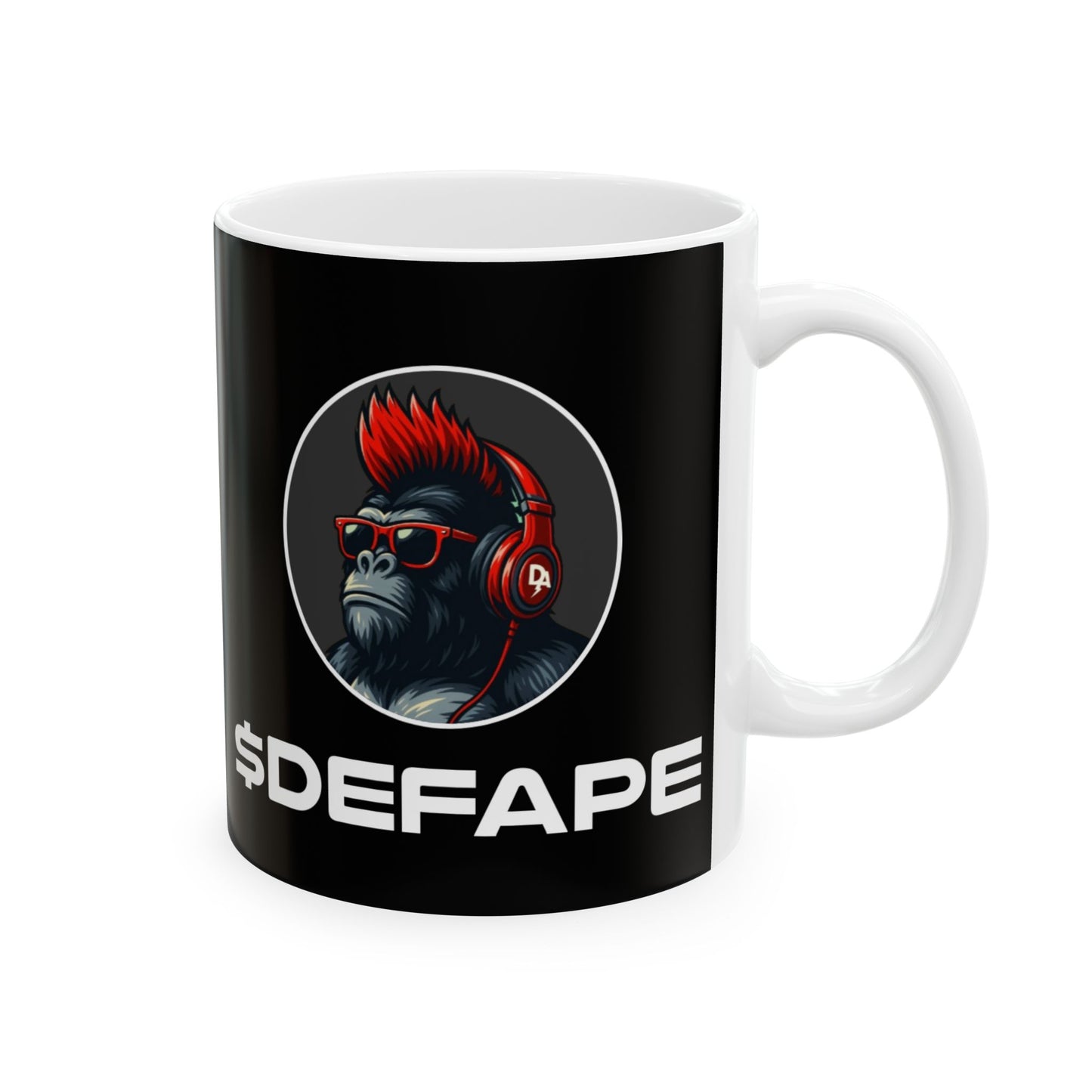 Def Apes Ceramic Mug, (11oz)