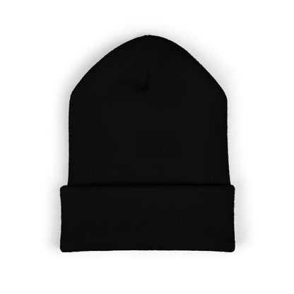 Classic Cuffed Beanie - Cozy Winter Accessory, Embroidered Fashion Hat, Unisex Gift for Holidays, Warm Beanie for Everyday Use