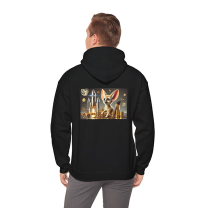 Fennec Fox on Sol Hooded Sweatshirt