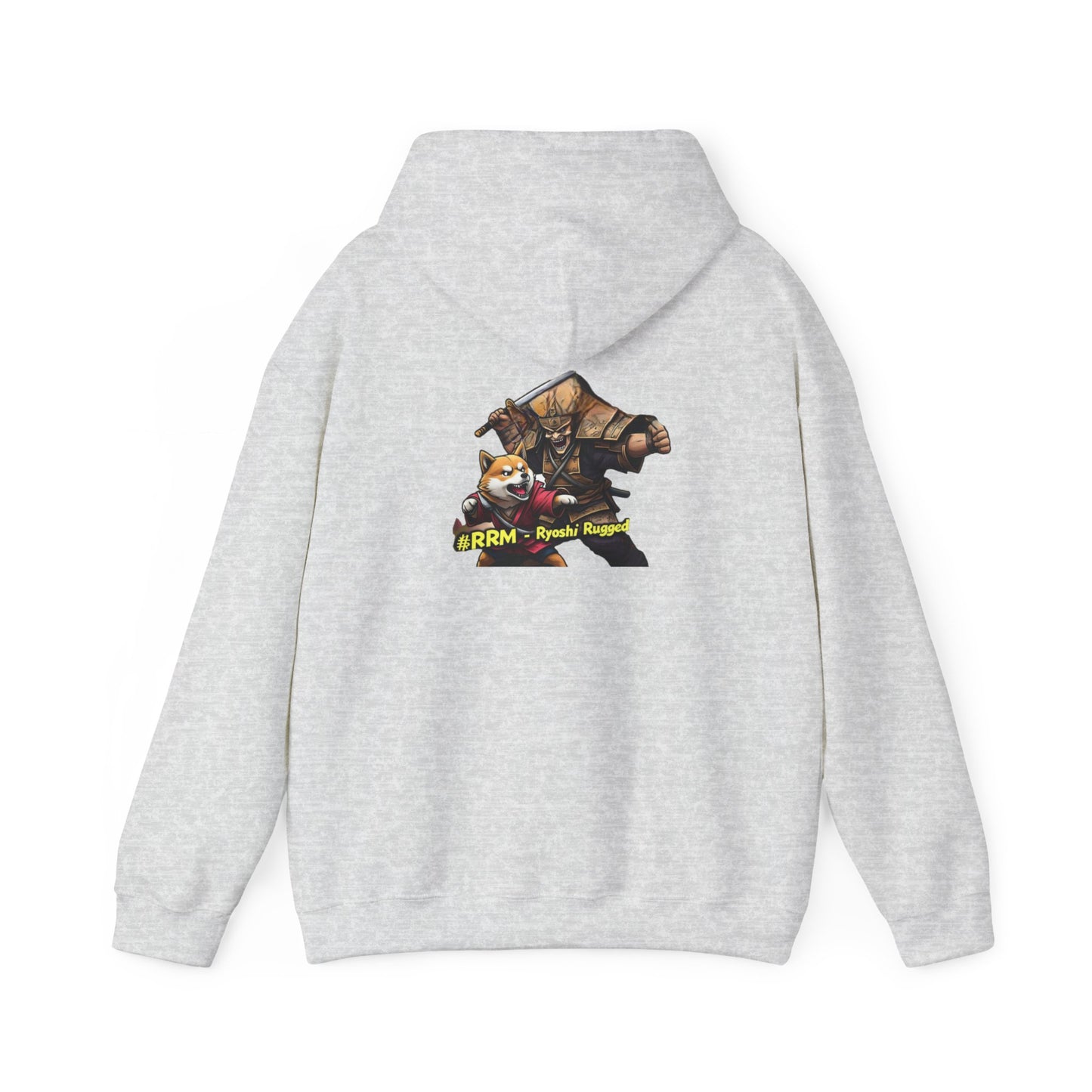 Ryoshi Rugged Me Hooded Sweatshirt - Fun Gaming Design