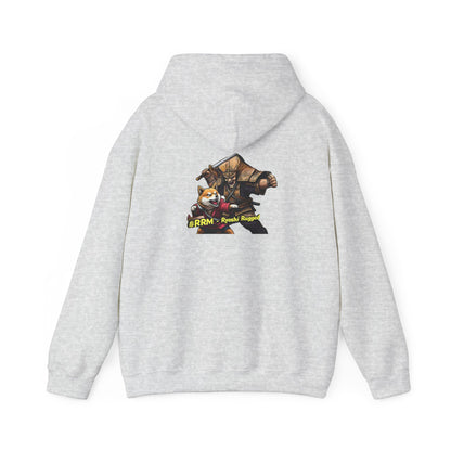 Ryoshi Rugged Me Hooded Sweatshirt - Fun Gaming Design