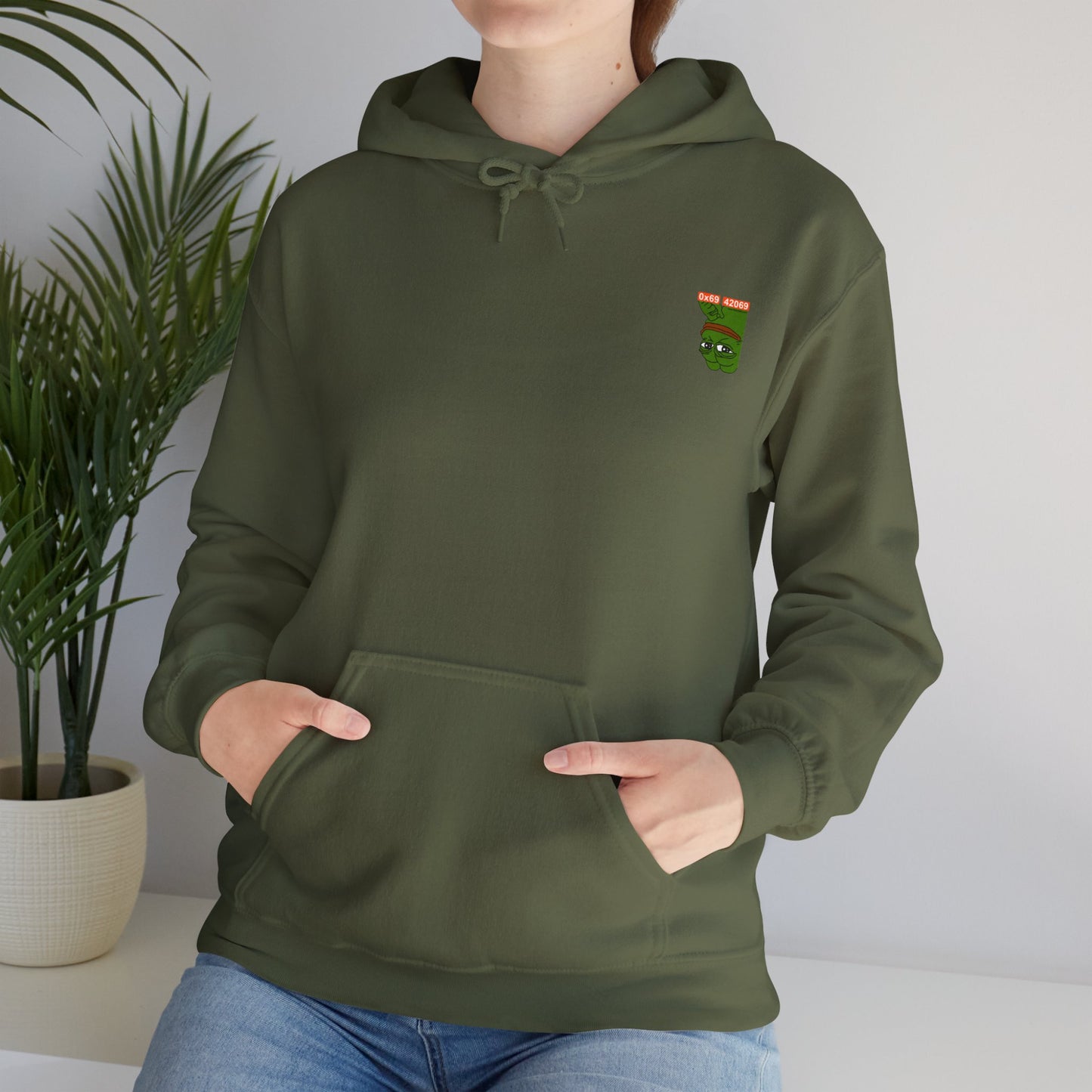 Inverted Pepe Hooded Sweatshirt