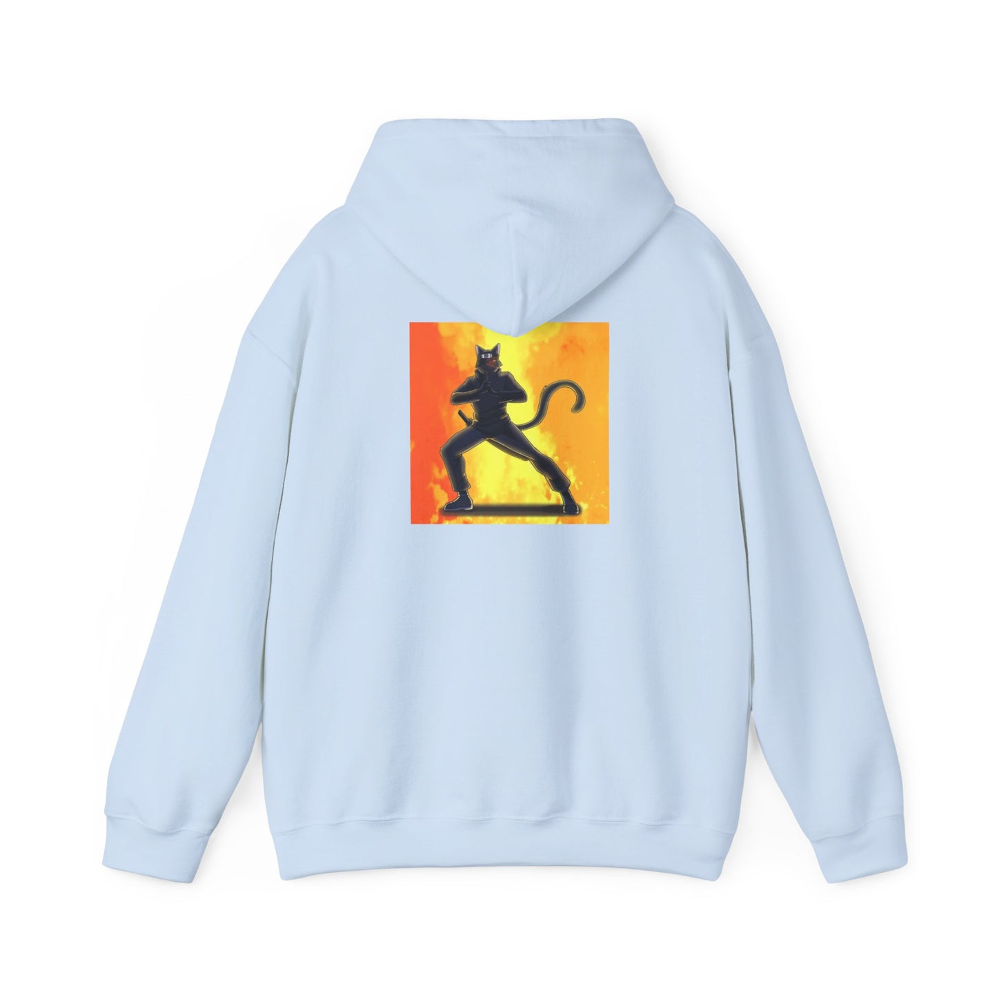 Ninja Cat Hooded Sweatshirt