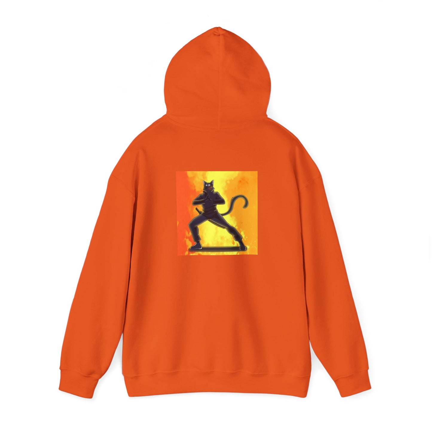 Ninja Cat Hooded Sweatshirt