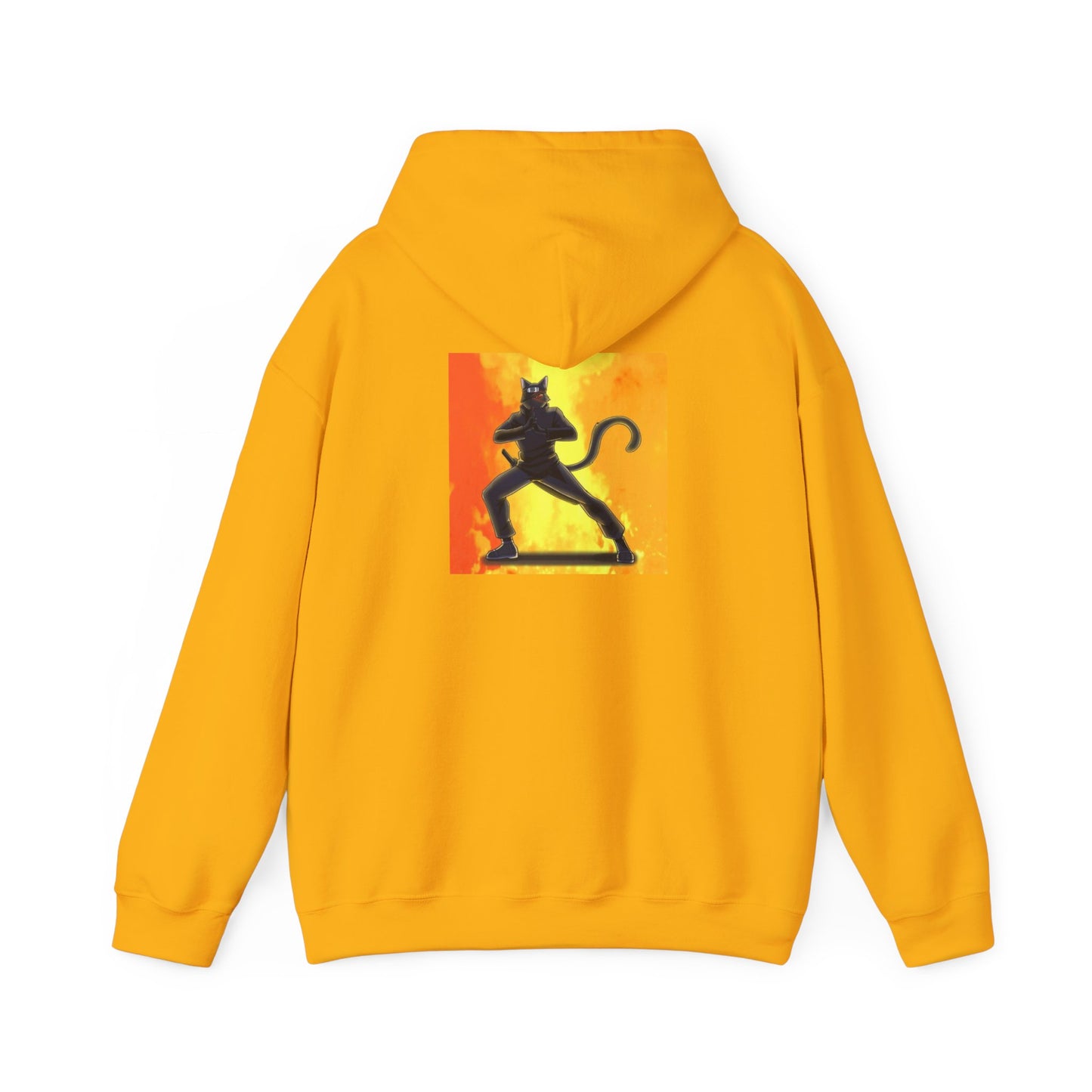 Ninja Cat Hooded Sweatshirt