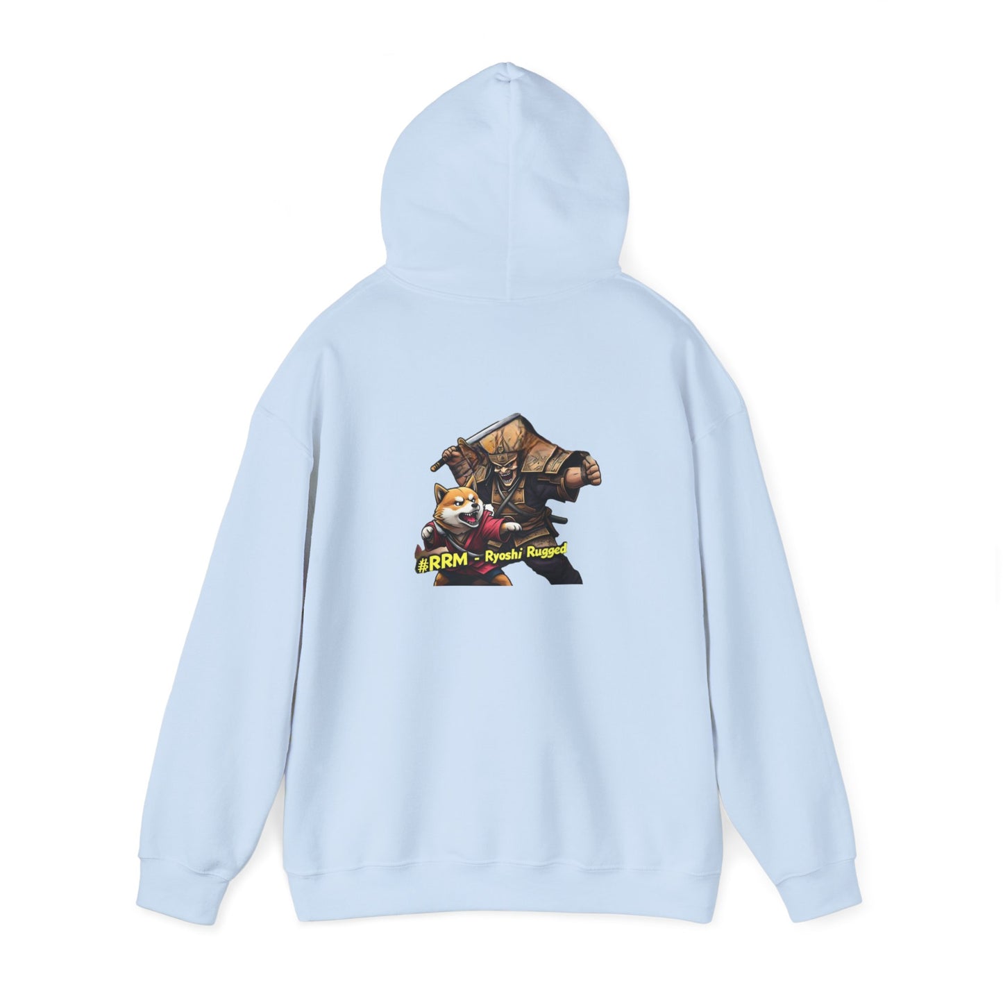 Ryoshi Rugged Me Hooded Sweatshirt - Fun Gaming Design