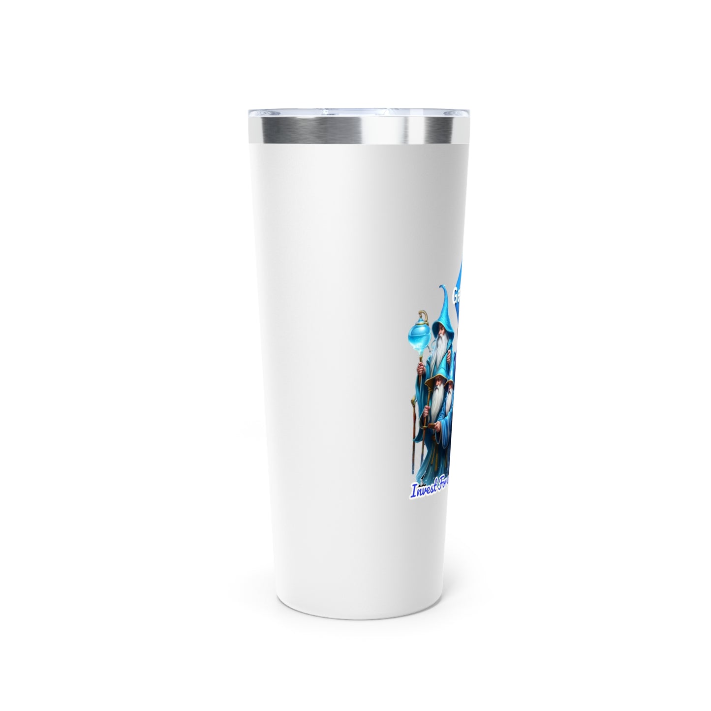 GeoLeaf Token Copper Vacuum Insulated Tumbler, 22oz