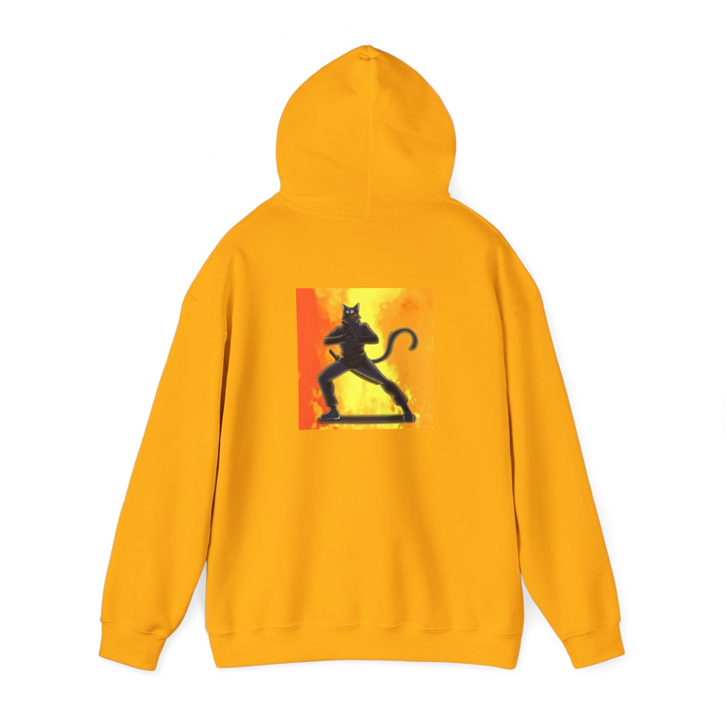 Ninja Cat Hooded Sweatshirt