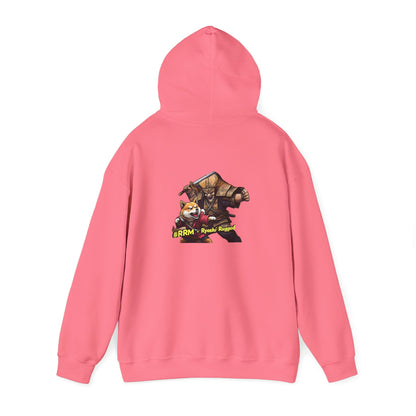 Ryoshi Rugged Me Hooded Sweatshirt - Fun Gaming Design