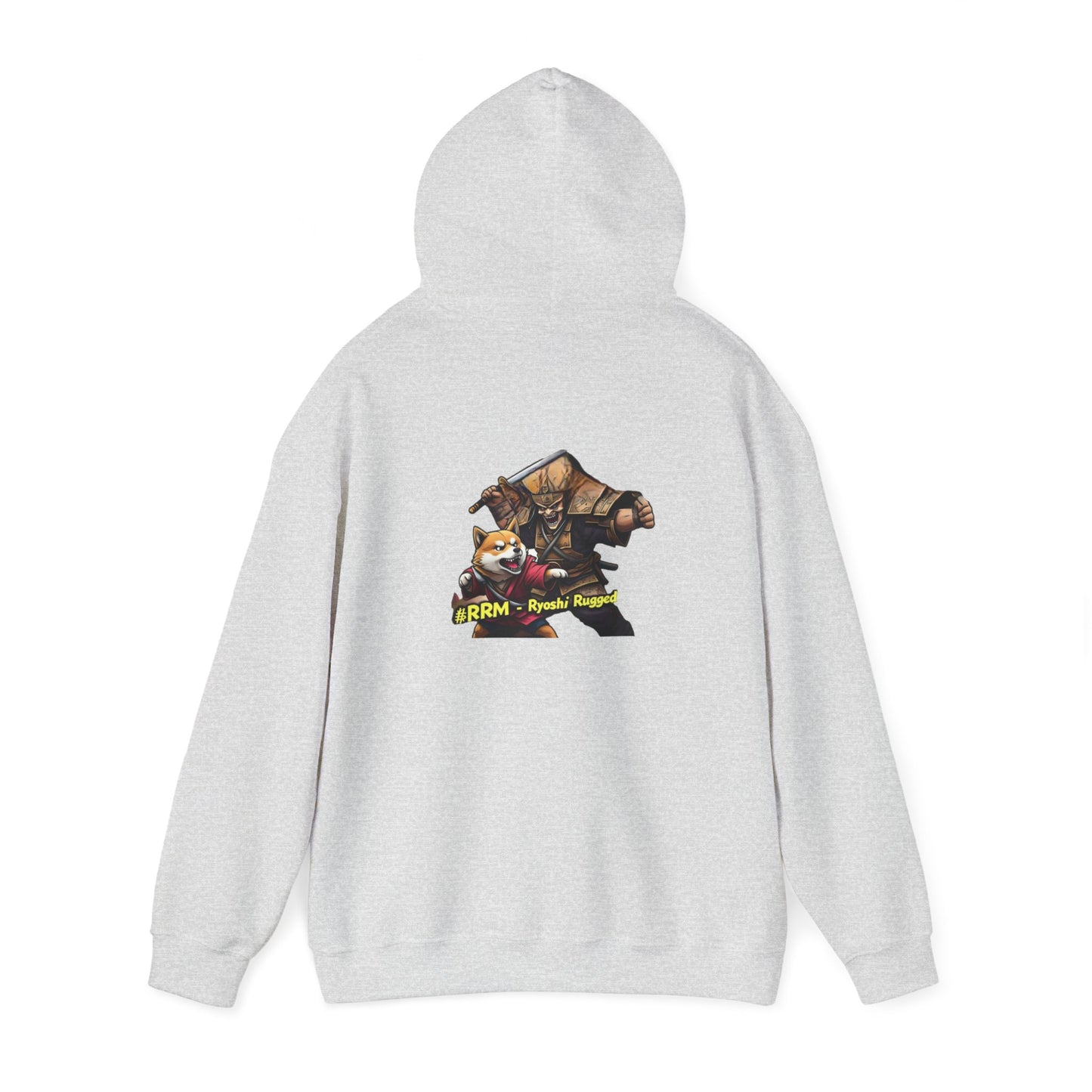 Ryoshi Rugged Me Hooded Sweatshirt - Fun Gaming Design