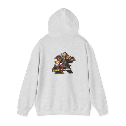 Ryoshi Rugged Me Hooded Sweatshirt - Fun Gaming Design
