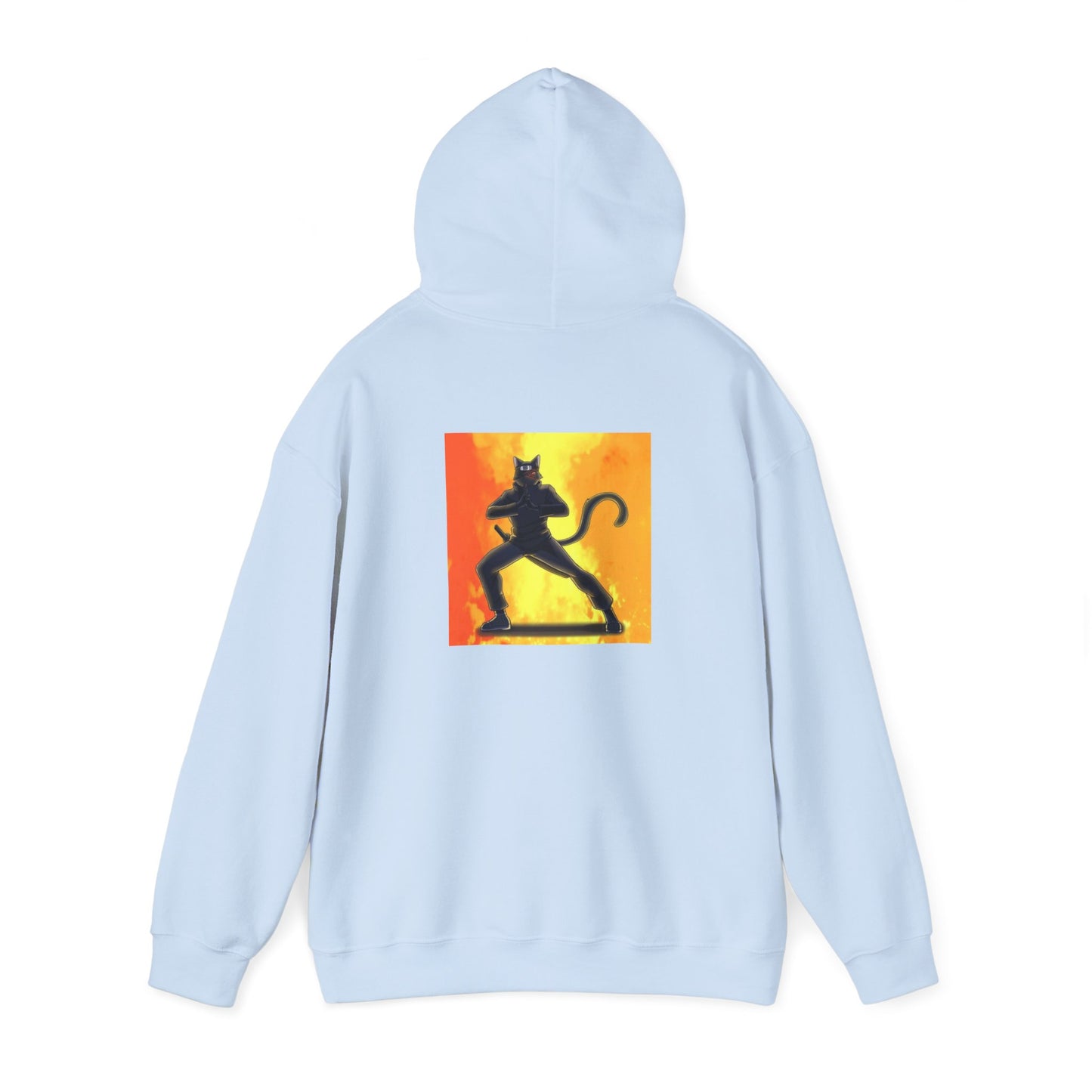 Ninja Cat Hooded Sweatshirt