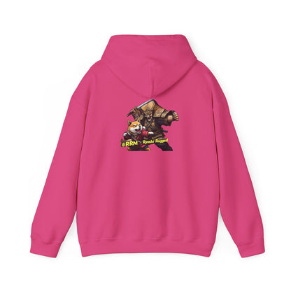 Ryoshi Rugged Me Hooded Sweatshirt - Fun Gaming Design