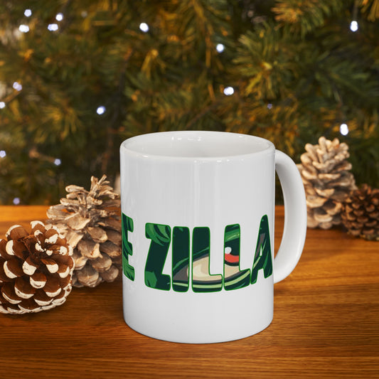 MemeZilla Ceramic Mug, (11oz)